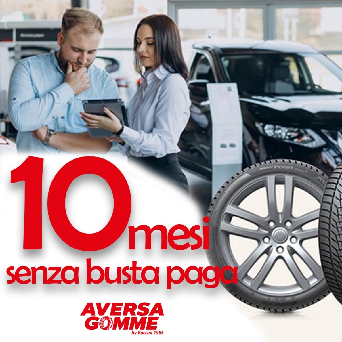 Finanziamenti senza busta paga per servizi auto Aversa Gomme